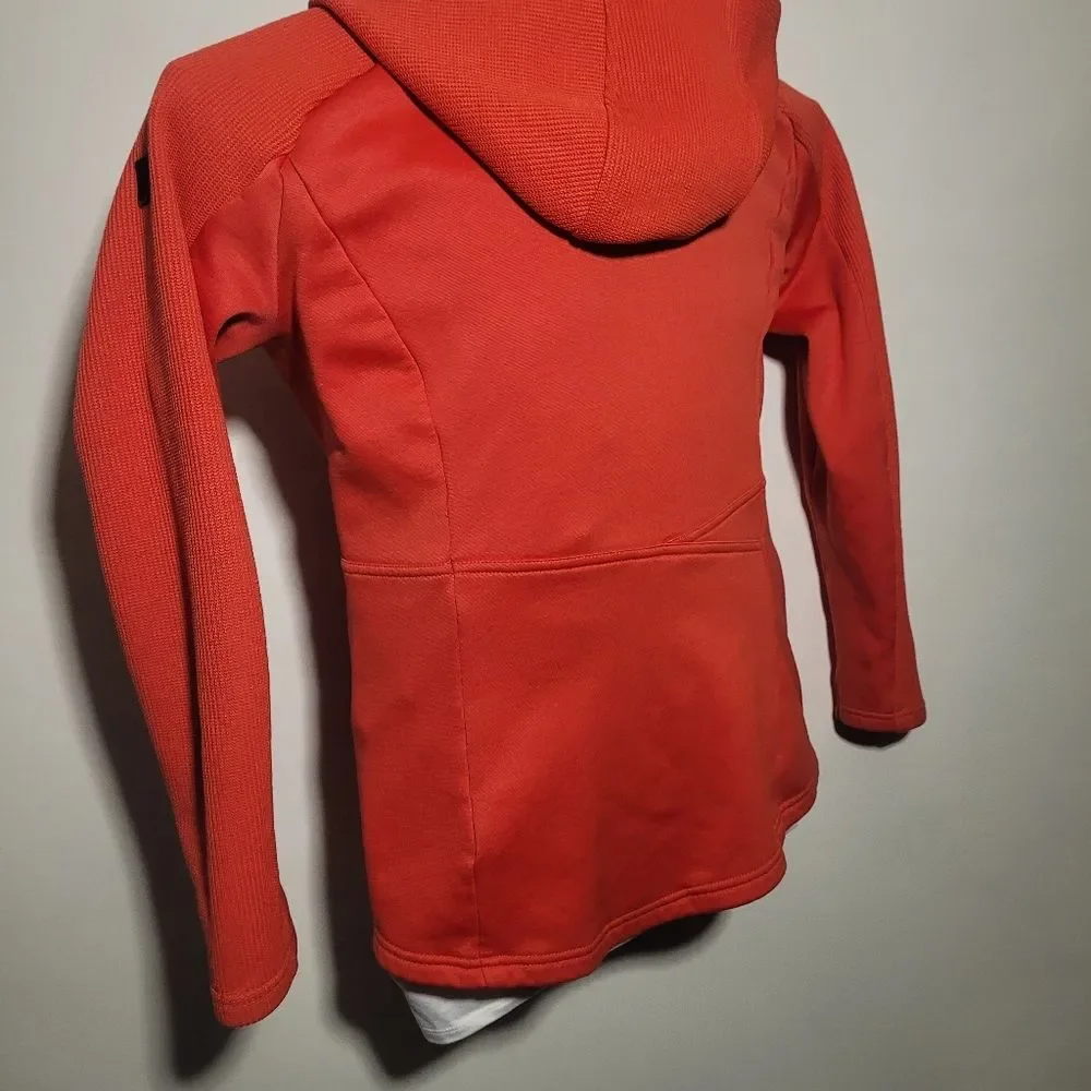Spyder Men's Orange Full-Zip Hooded Jacket